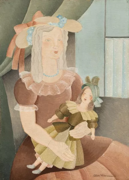 Femme à la poupée